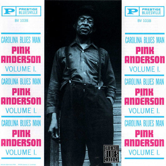 ANDERSON, PINK  - CAROLINA BLUES MAN