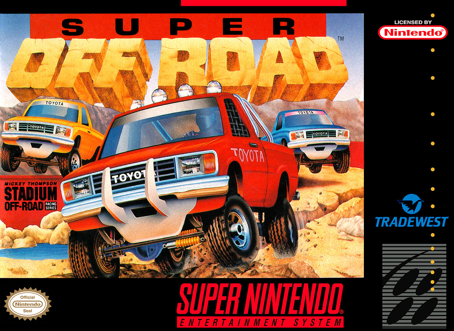 SUPER OFF ROAD  - SNES