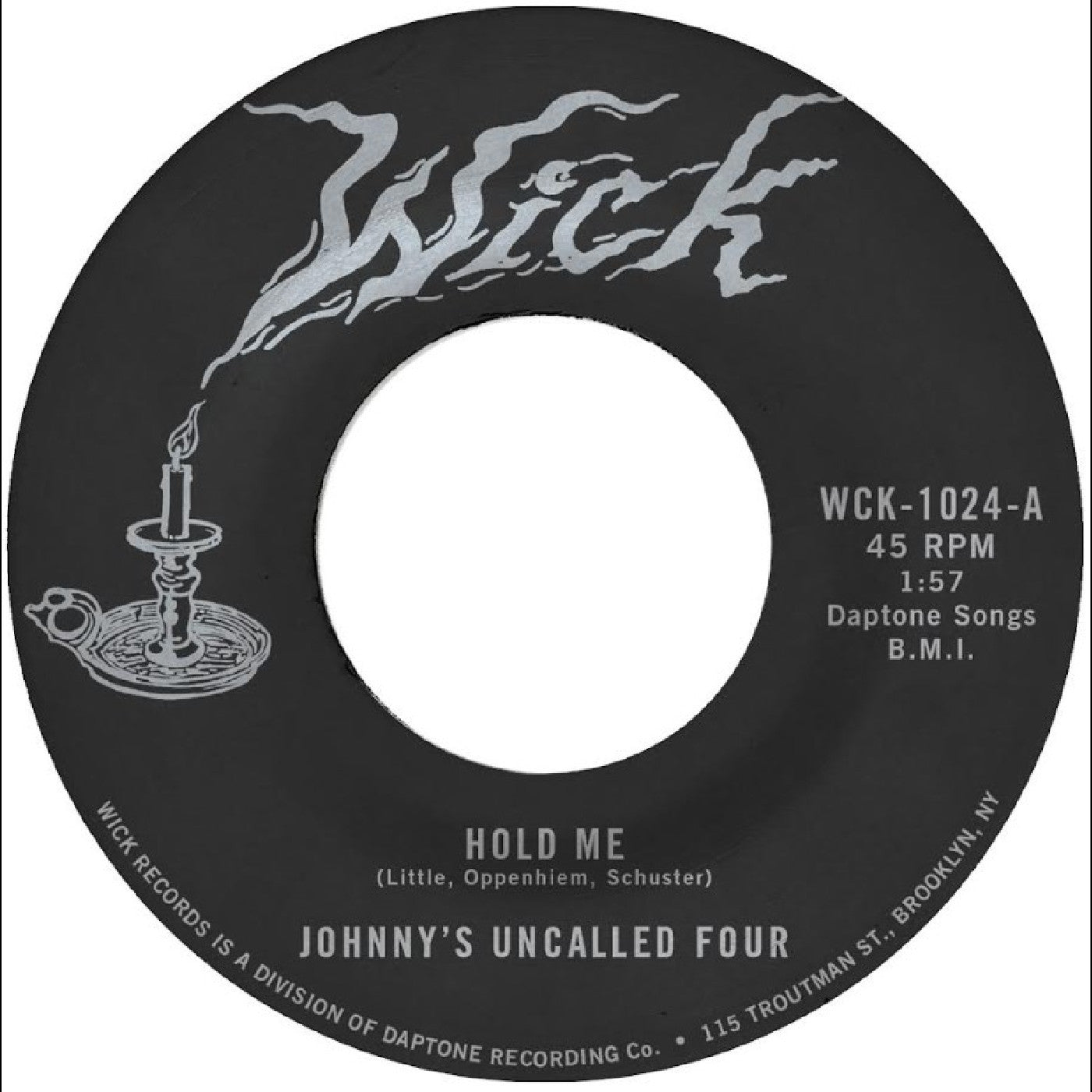 JOHNNY'S UNCALLED FOUR - HOLD ME B/W WINDY AND WARM