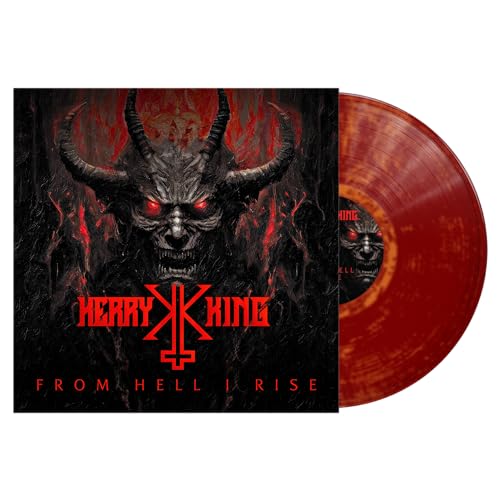 KERRY KING - FROM HELL I RISE (DARK RED, ORANGE MARBLE) (VINYL)