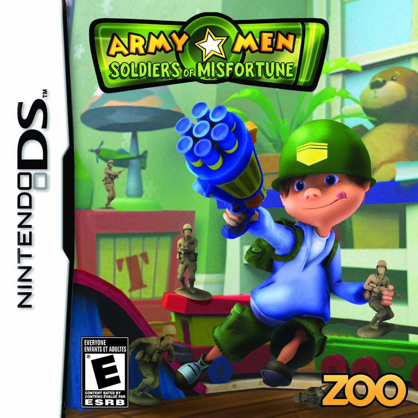 ARMY MEN: SOLDIERS OF MISFORTUNE  - DS
