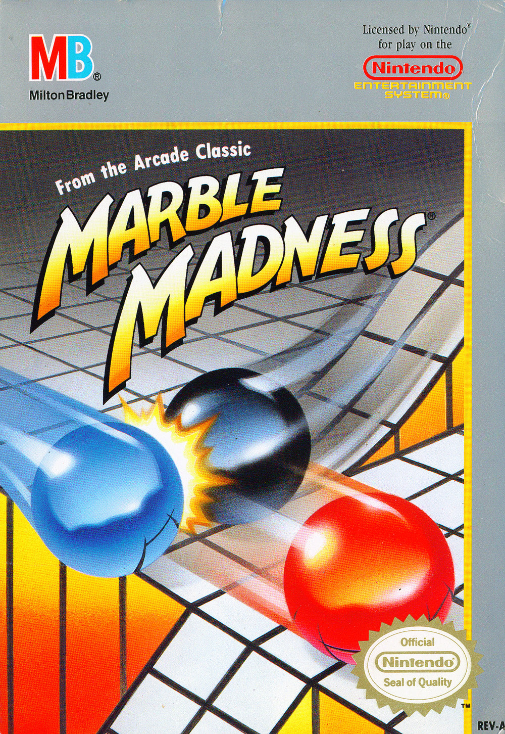 MARBLE MADNESS  - NES