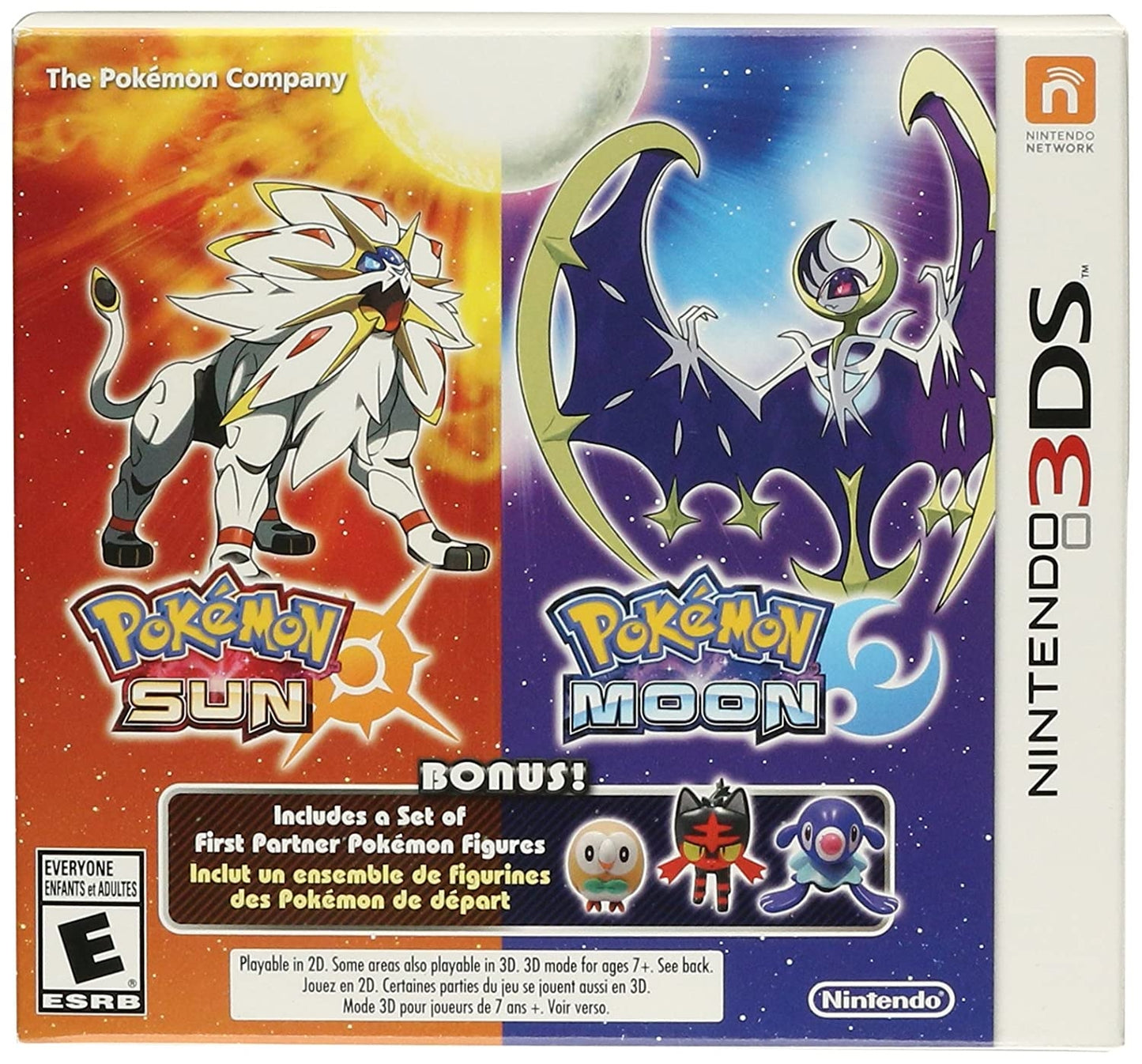 POKEMON: SUN & MOON (DUAL PACK)  - 3DS