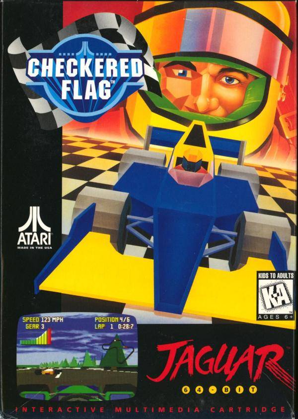 CHECKERED FLAG  - JAGUAR
