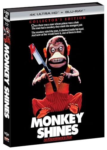MONKEY SHINES - COLLECTOR'S EDITION 4K ULTRA HD + BLU-RAY