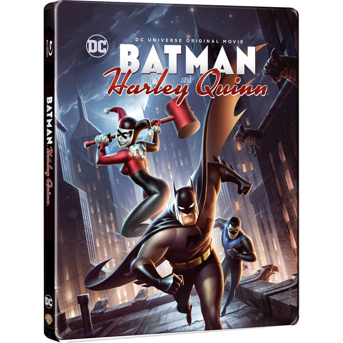 BATMAN & HARLEY QUINN - BLU-STEELBOOK