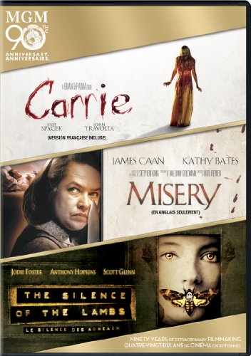 CARRIE/MISERY.SILENCE OF THE LAMBS - DVD-TRIPLE FEATURE