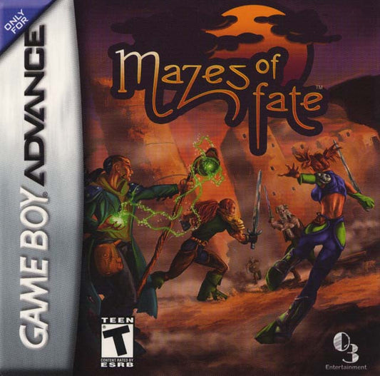MAZES OF FATE  - GBA