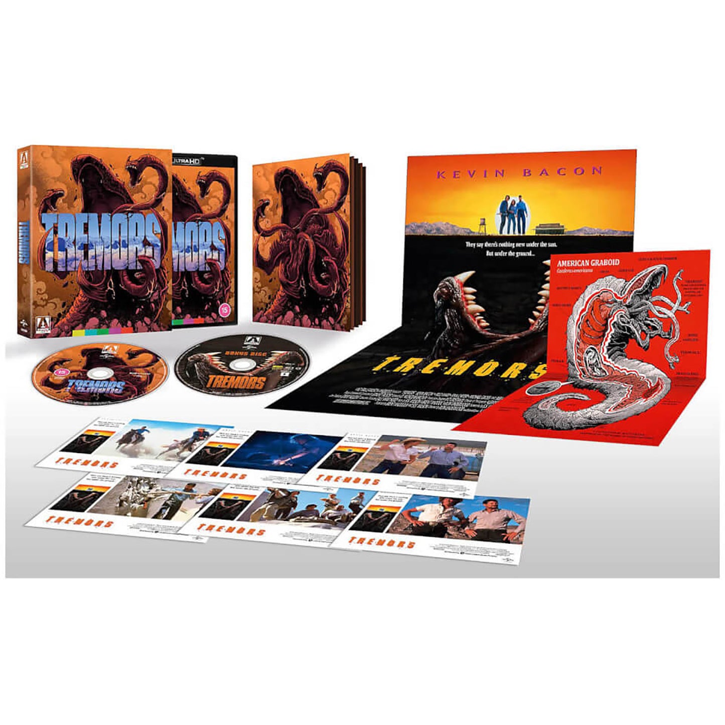 TREMORS  - BLU-4K-LIMITED EDITION-ARROW VIDEO