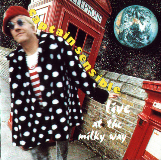 CAPTAIN SENSIBLE  - LIVE AT THE MILKY WAY