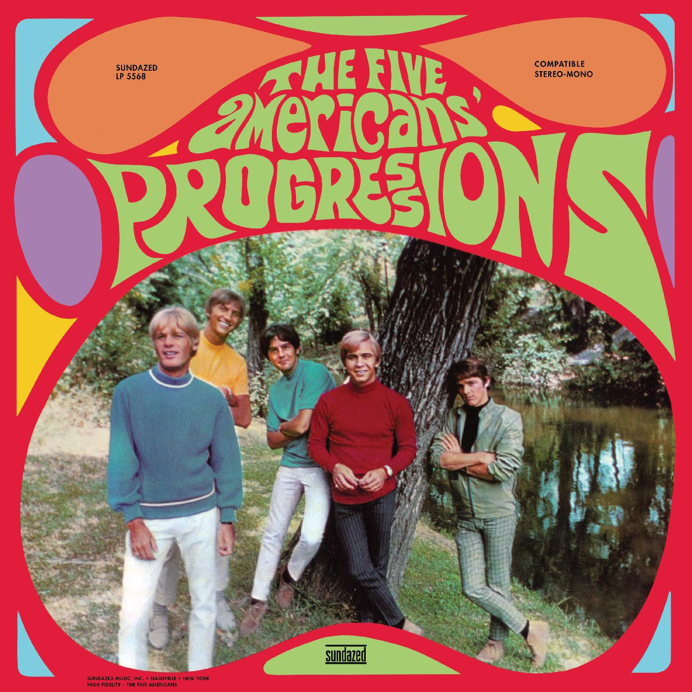 FIVE AMERICANS, THE - PROGRESSIONS (GOLD VINYL)