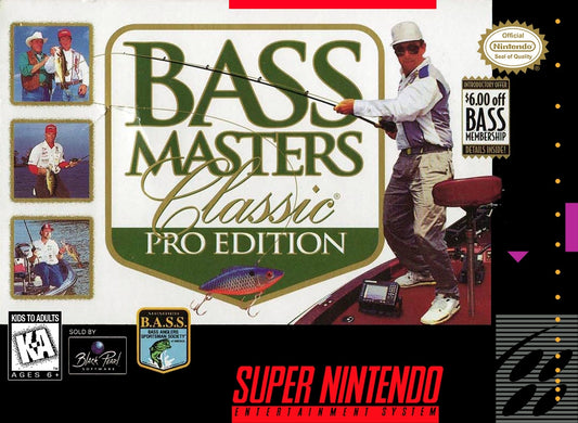 BASS MASTERS CLASSIC: PRO EDITION  - SNES
