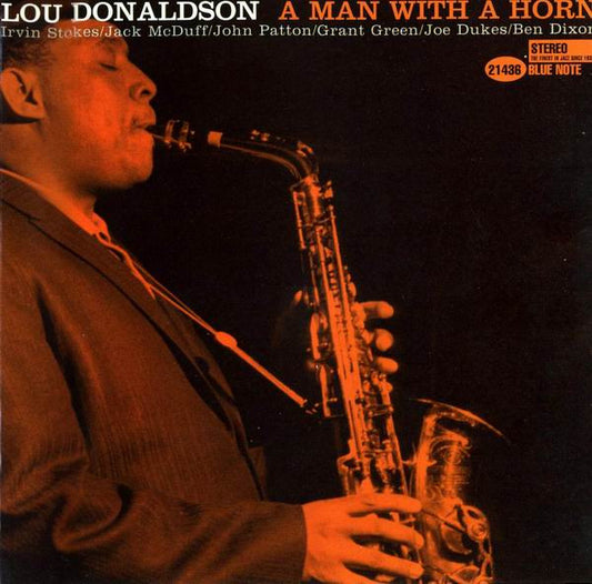 DONALDSON, LOU  - MAN WITH A HORN