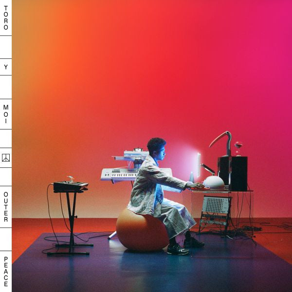 TORO Y MOI - OUTER PEACE (TRANSLUCENT PURPLE WITH ORANGE SPLATTER VINYL)
