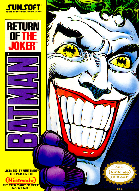 BATMAN: RETURN OF THE JOKER  - NES