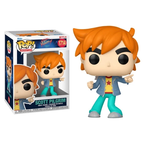 SCOTT PILGRIM: TAKES OFF: SCOTT PILGRIM #1714 & RAMONA FLOWERS #1715 - FUNKO POP!-SET OF 2