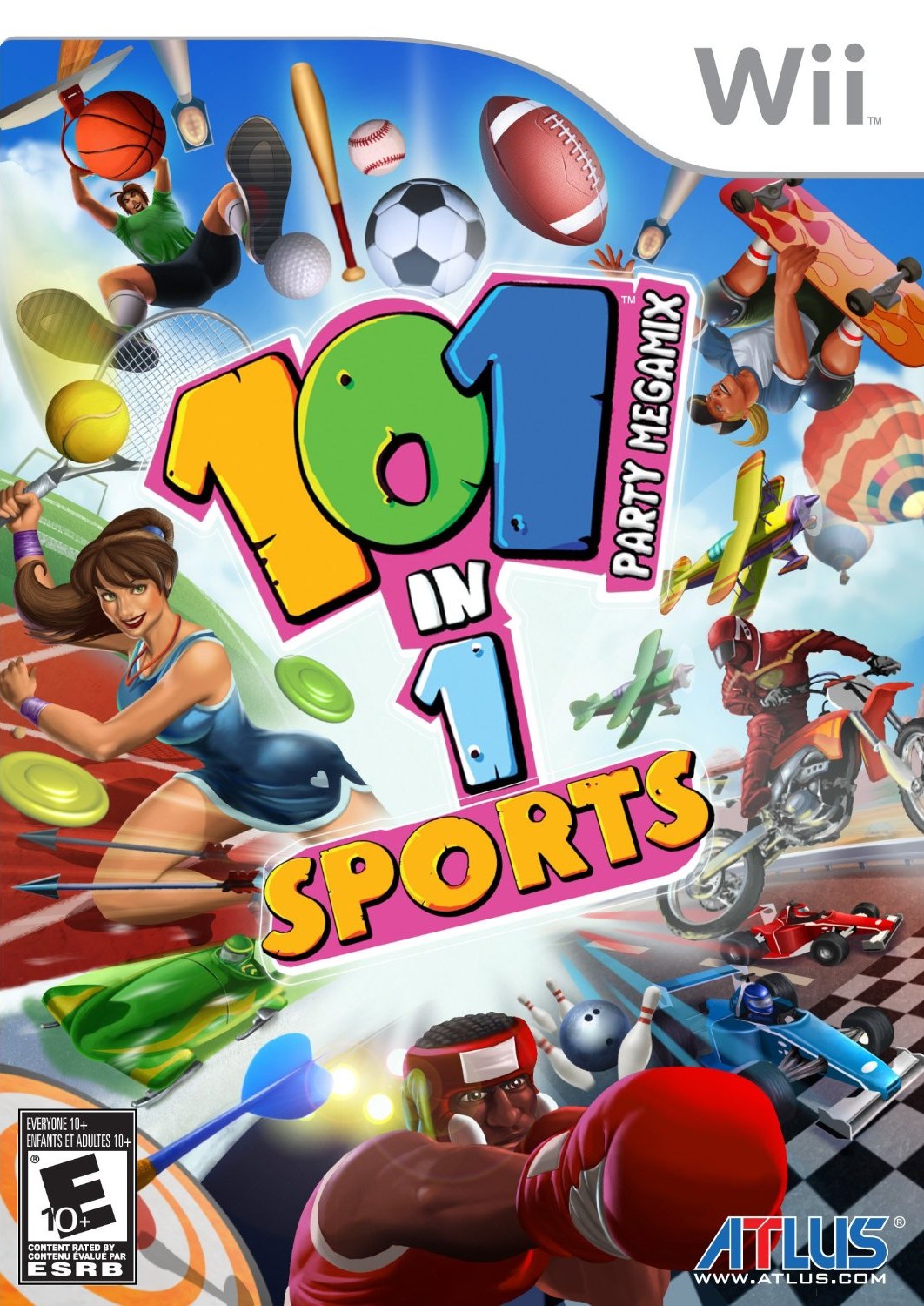 101 IN 1: SPORTS PARTY MEGAMIX  - WII