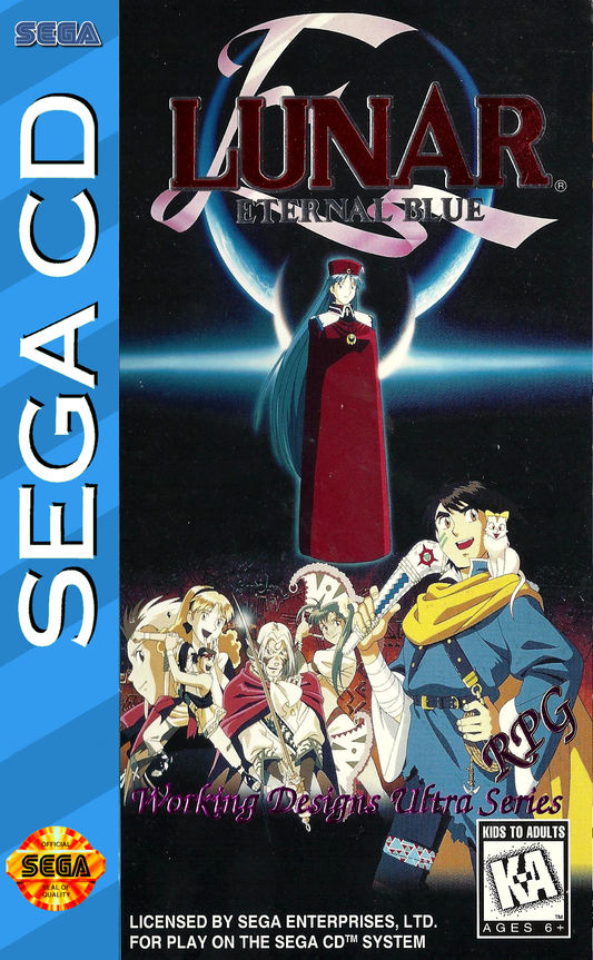 LUNAR: ETERNAL BLUE  - SEGACD
