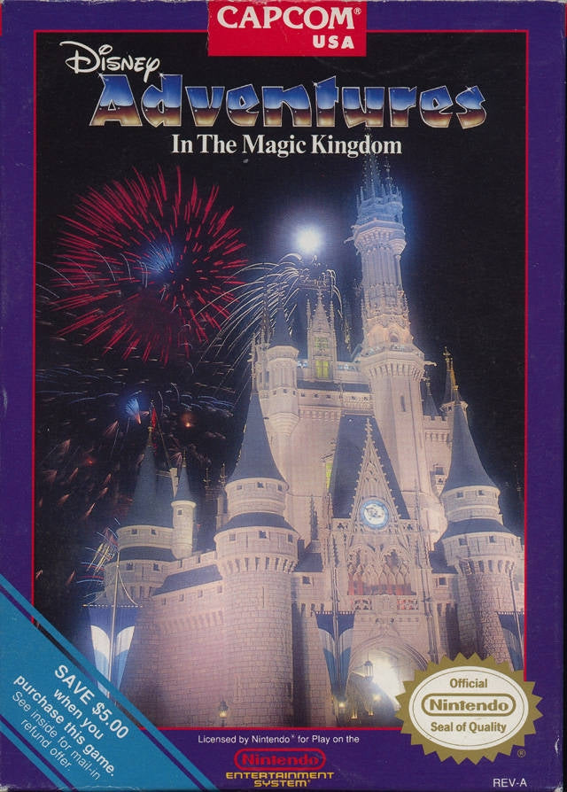 ADVENTURES IN THE MAGIC KINGDOM  - NES
