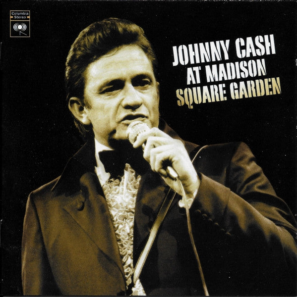 CASH, JOHNNY  - AT MADISON SQUARE GARDEN