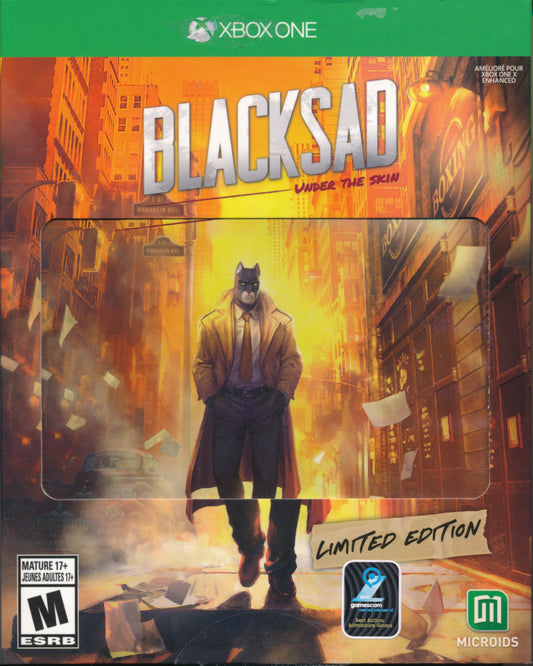BLACKSAD: UNDER THE SKIN  - XBXONE