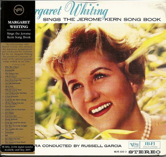 WHITING, MARGARET  - SINGS THE JEROME KERN SONGBOOK