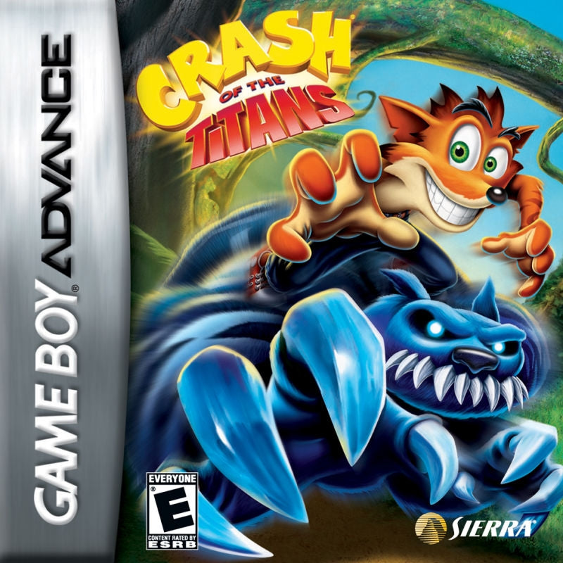 CRASH OF THE TITANS  - GBA  (CARTRIDGE ONLY)