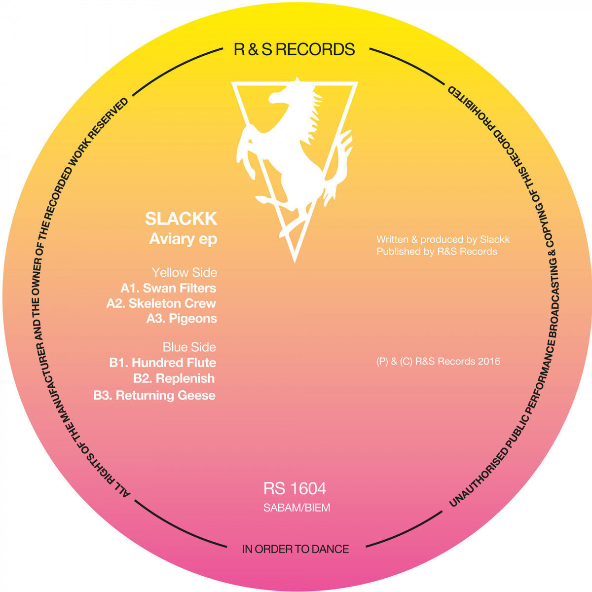 SLACKK - AVIARY EP