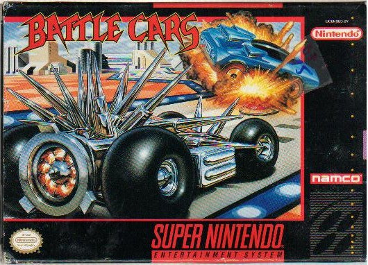 BATTLE CARS  - SNES (W/BOX)