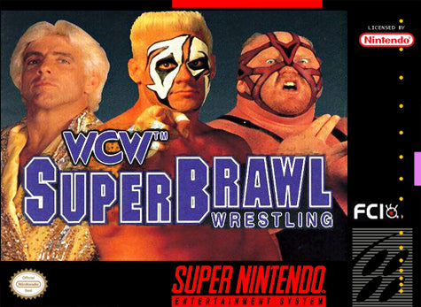 WCW SUPERBRAWL WRESTLING  - SNES