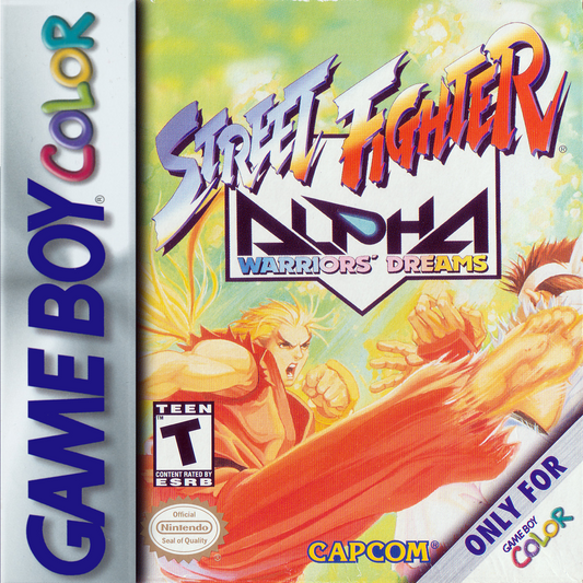 STREET FIGHTER: ALPHA WARRIORS' DREAMS  - GBC