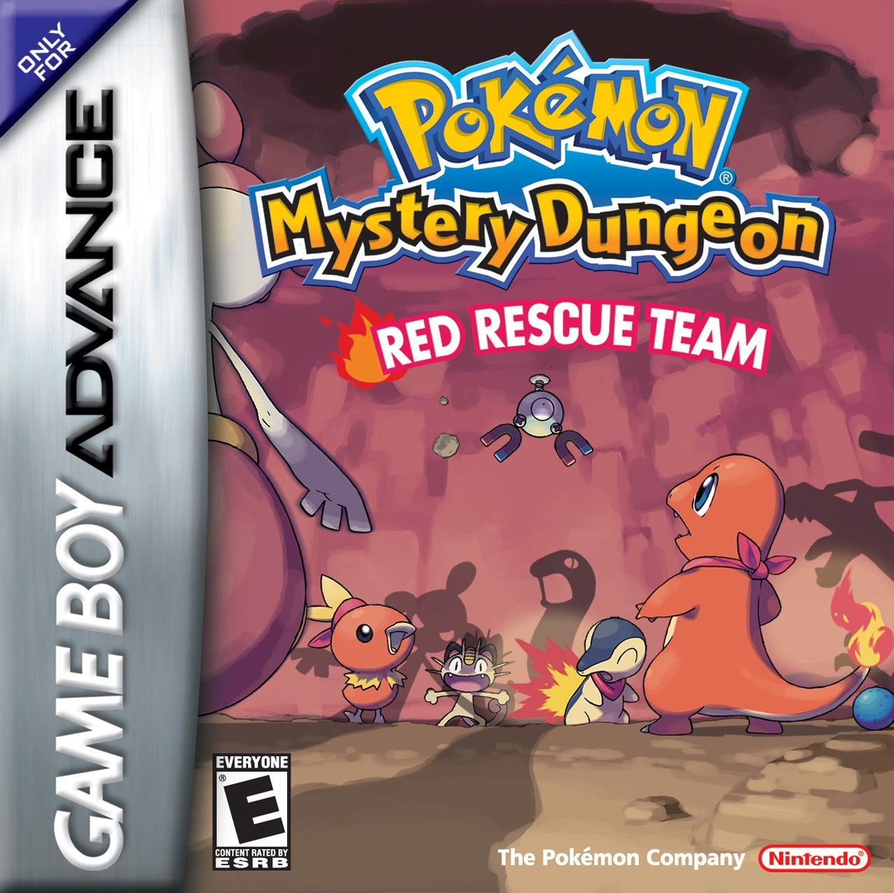 POKEMON MYSTERY DUNGEON: RED RESCUE TEAM  - GBA