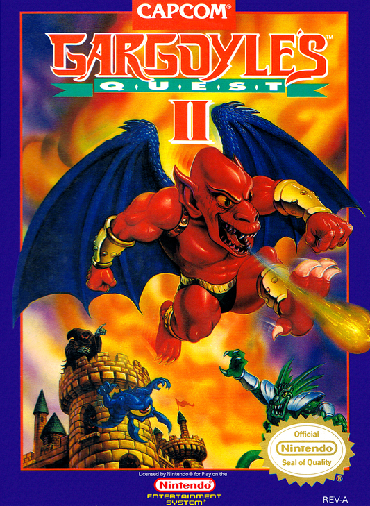 GARGOYLE'S QUEST II: THE DEMON DARKNESS  - NES