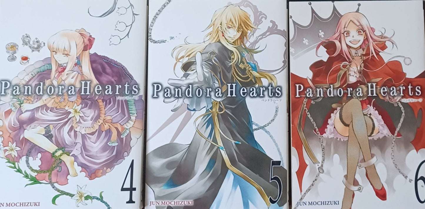 PANDORA HEARTS - MANGA-VOL. 1-6