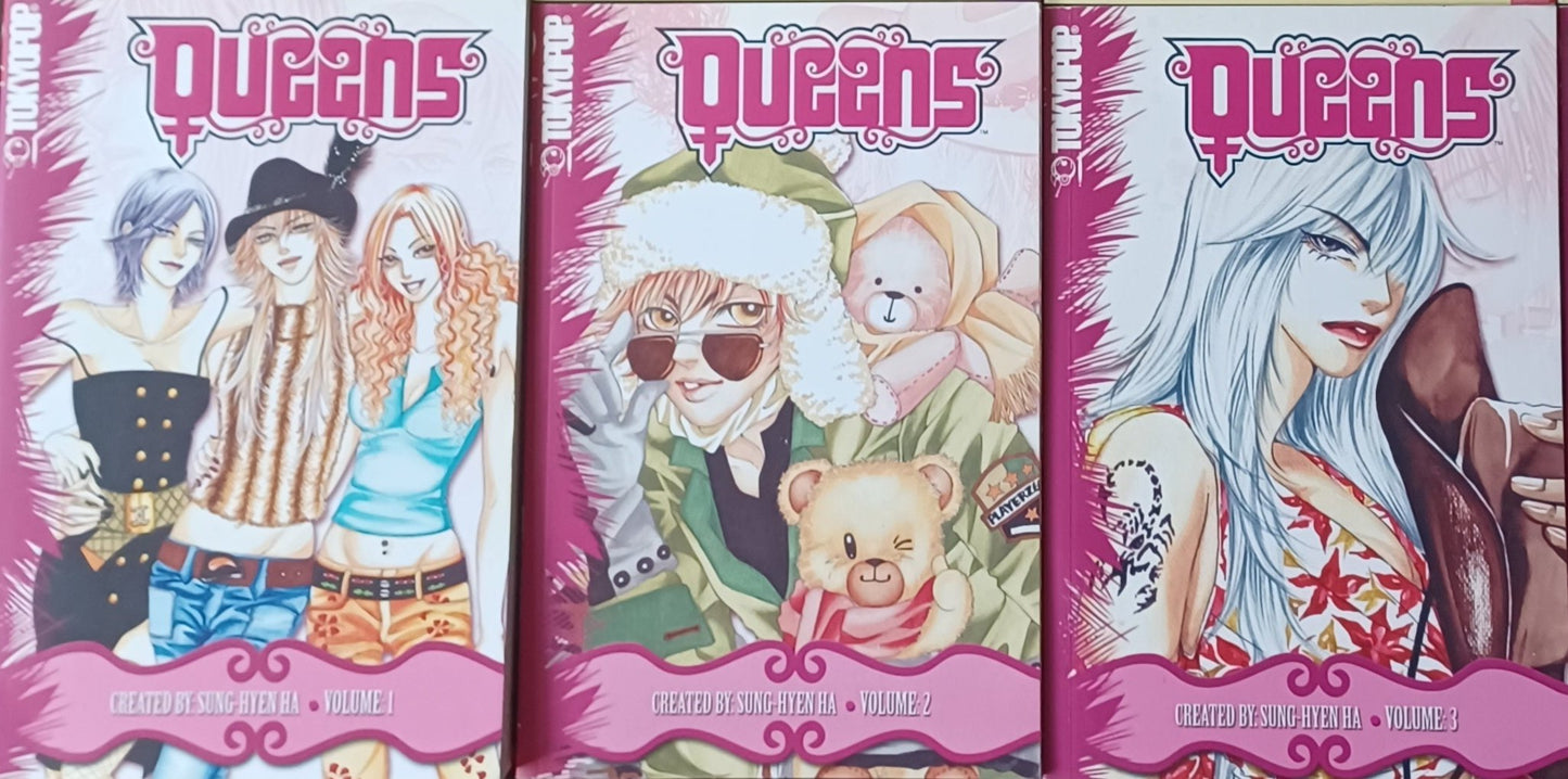 QUEENS - MANGA-VOL. 1-3