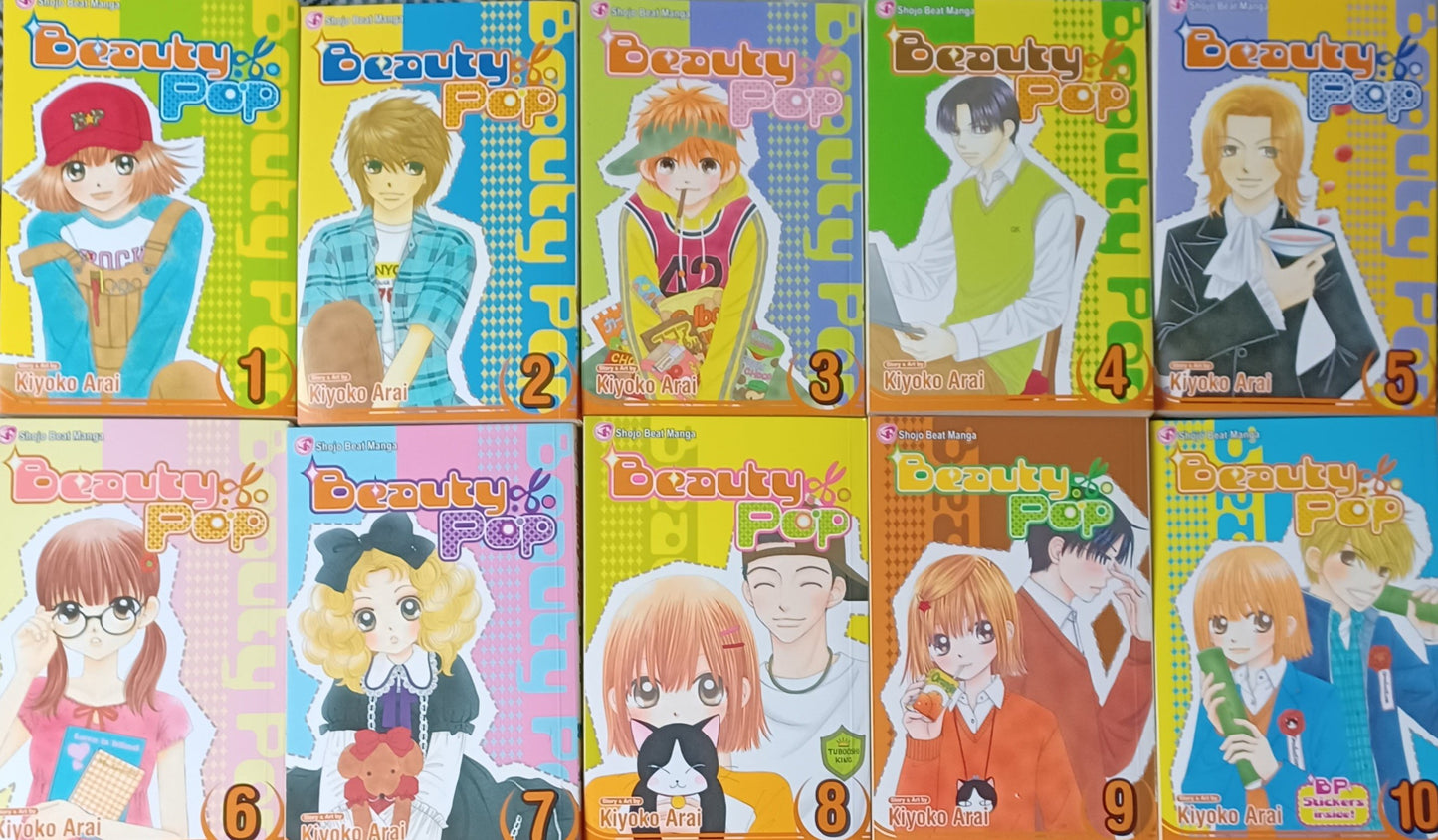 BEAUTY POP - MANGA-VOL. 1-10