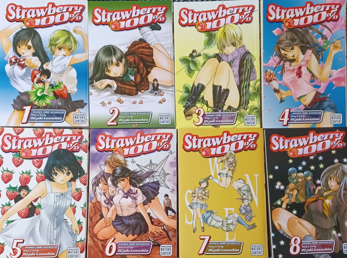 STRAWBERRY 100% - MANGA-VOL. 1-14