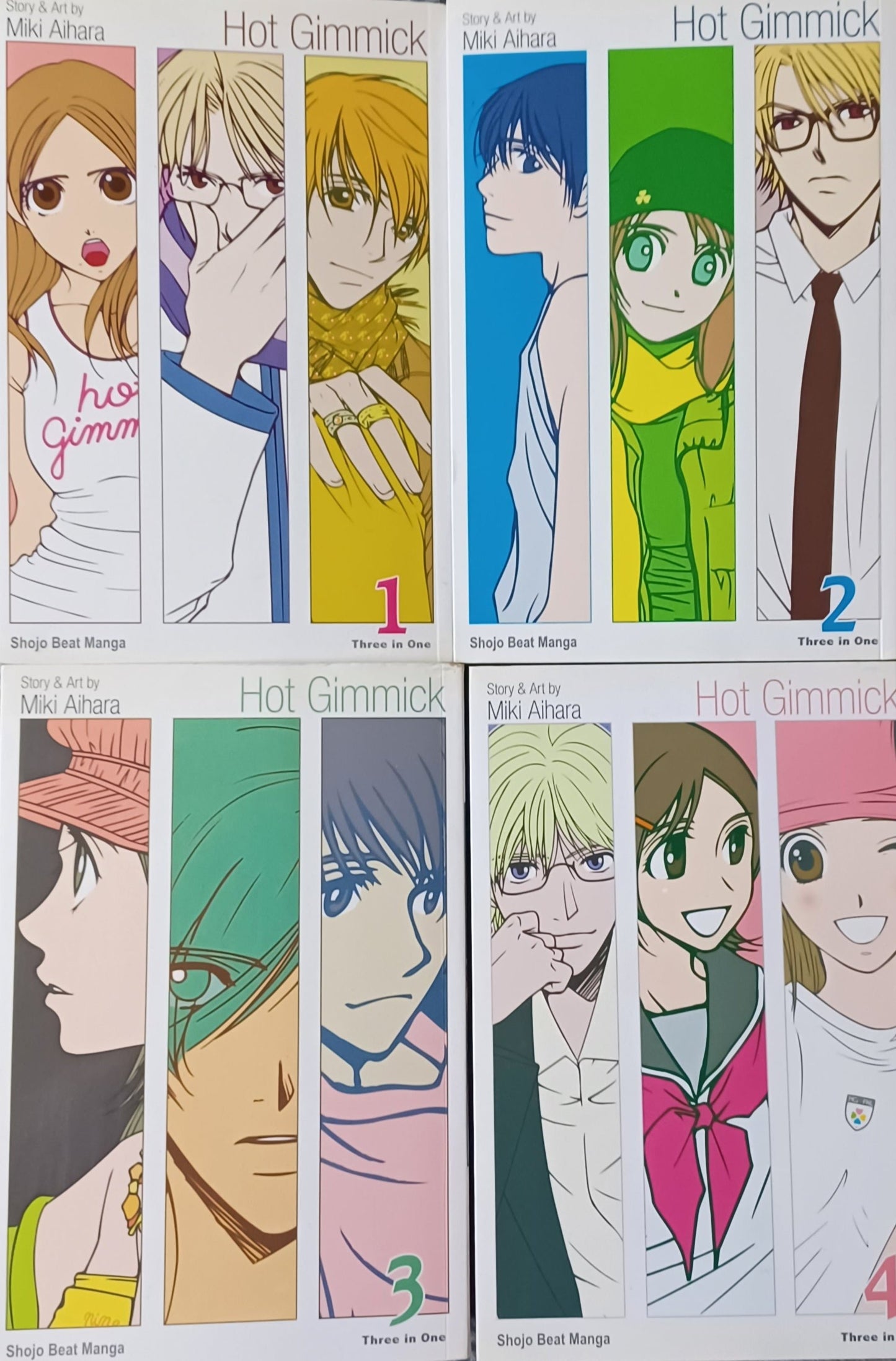 HOT GIMMICK - MANGA-VOL. 1-4