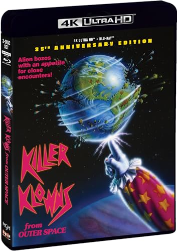 KILLER KLOWNS FROM OUTER SPACE  - BLU-4K-35TH ANNIVERSARY EDITION-SCREAM F