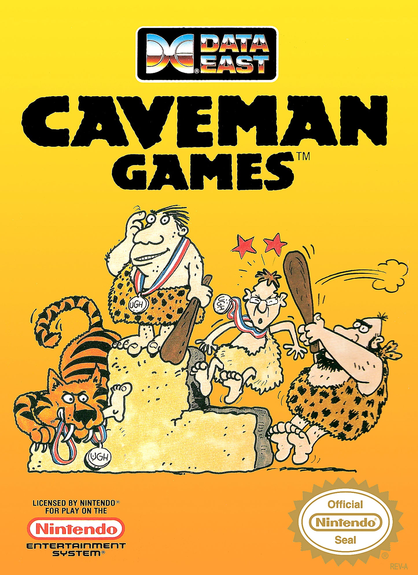 CAVEMAN GAMES  - NES