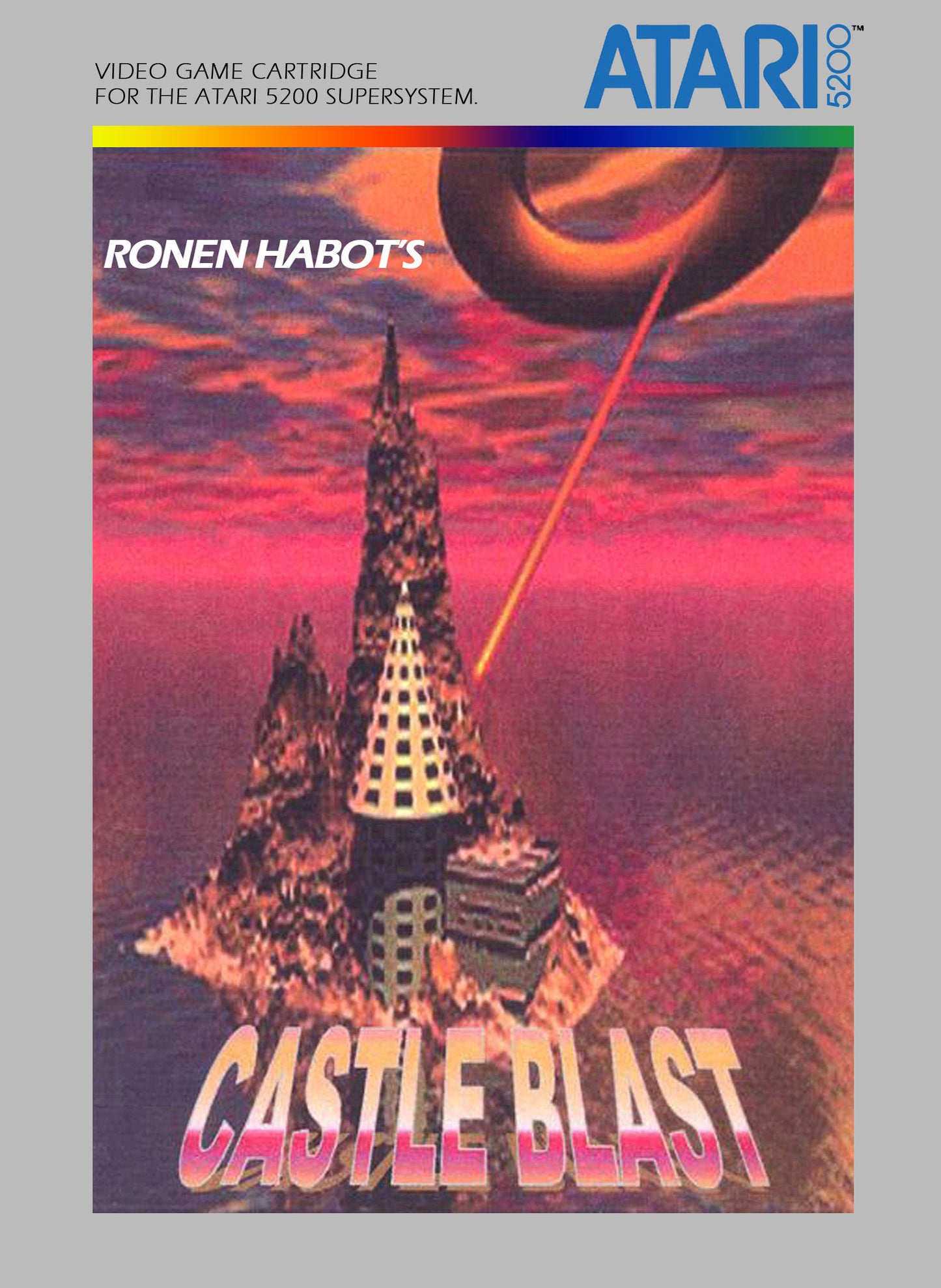 CASTLE BLAST  - ATARI5200