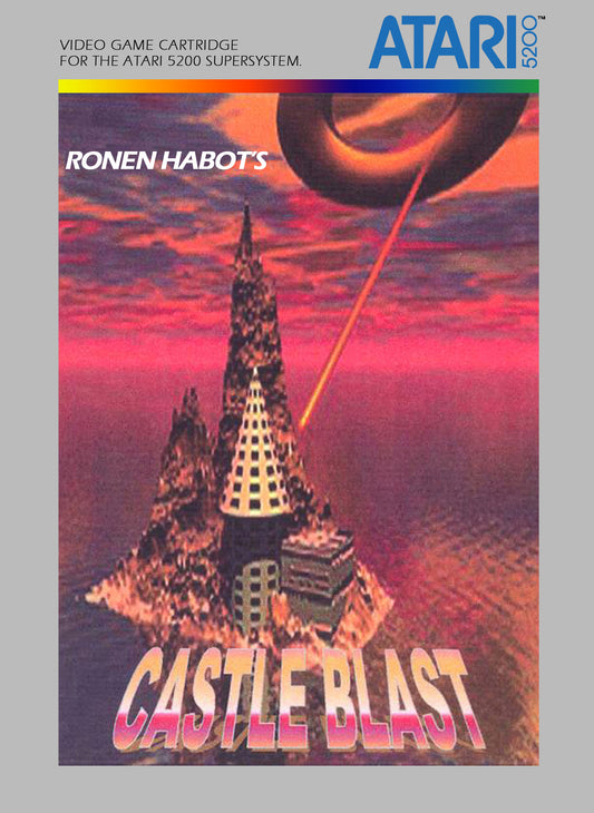 CASTLE BLAST  - ATARI5200