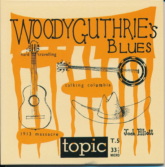 ELLIOTT, RAMBLIN' JACK  - WOODY GUTHRIE'S BLUES