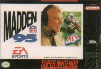 MADDEN NFL 95  - SNES