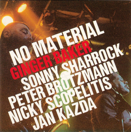 BAKER, GINGER  - NO MATERIAL