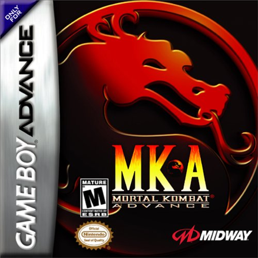 MORTAL KOMBAT ADVANCE  - GBA  (CARTRIDGE ONLY)