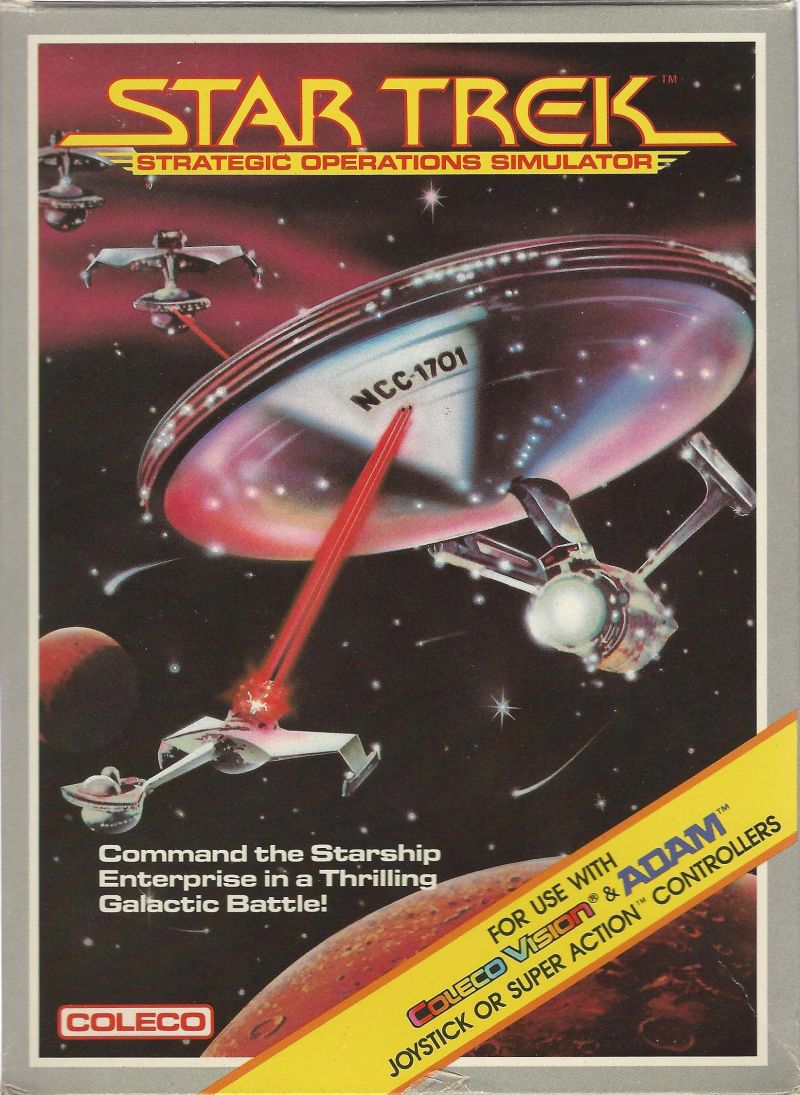 STAR TREK: STRATEGIC OPERATIONS SIMULATO  - COLECO