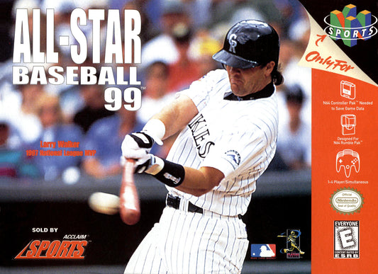 ALL-STAR BASEBALL 99  - N64