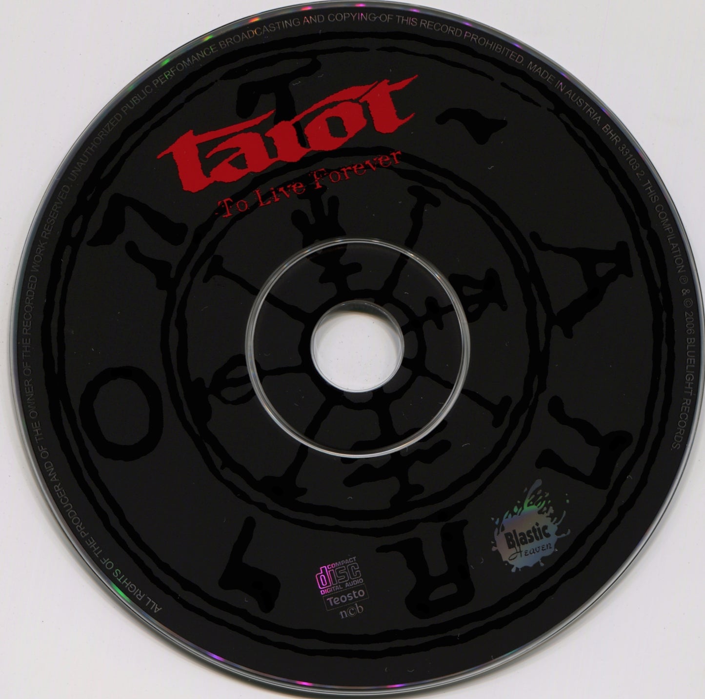 TAROT  - TO LIVE FOREVER