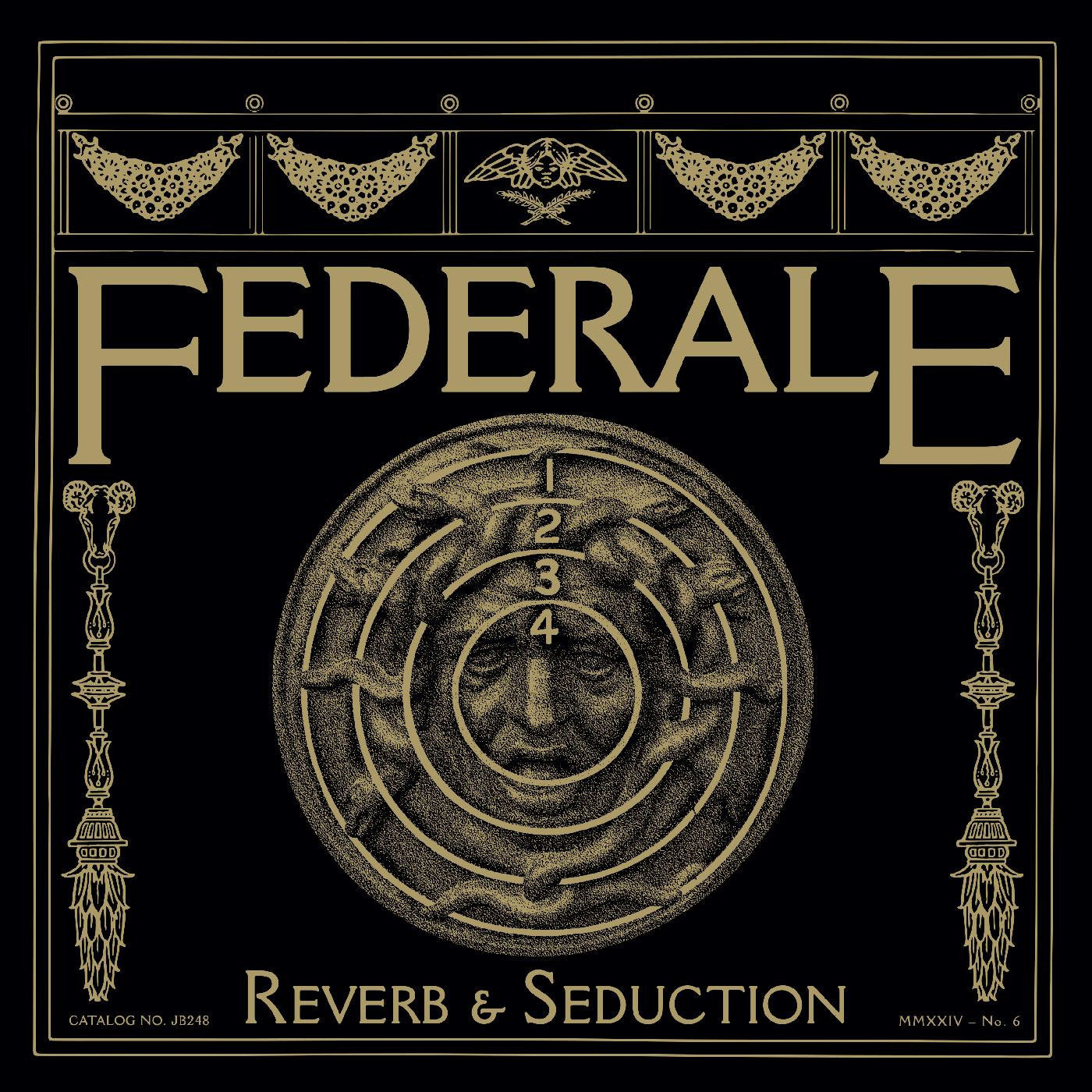FEDERALE - REVERB & SEDUCTION (BURGUNDY VINYL)